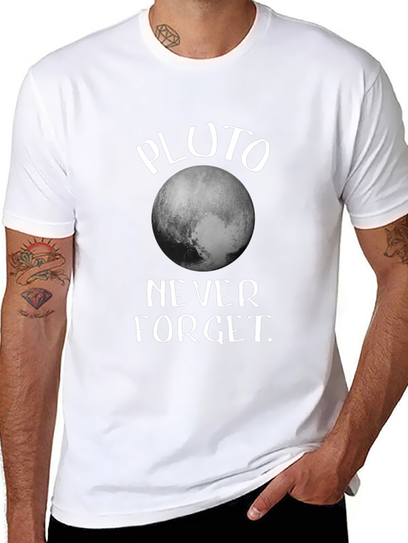 Pluto Never Forget T-Shirt