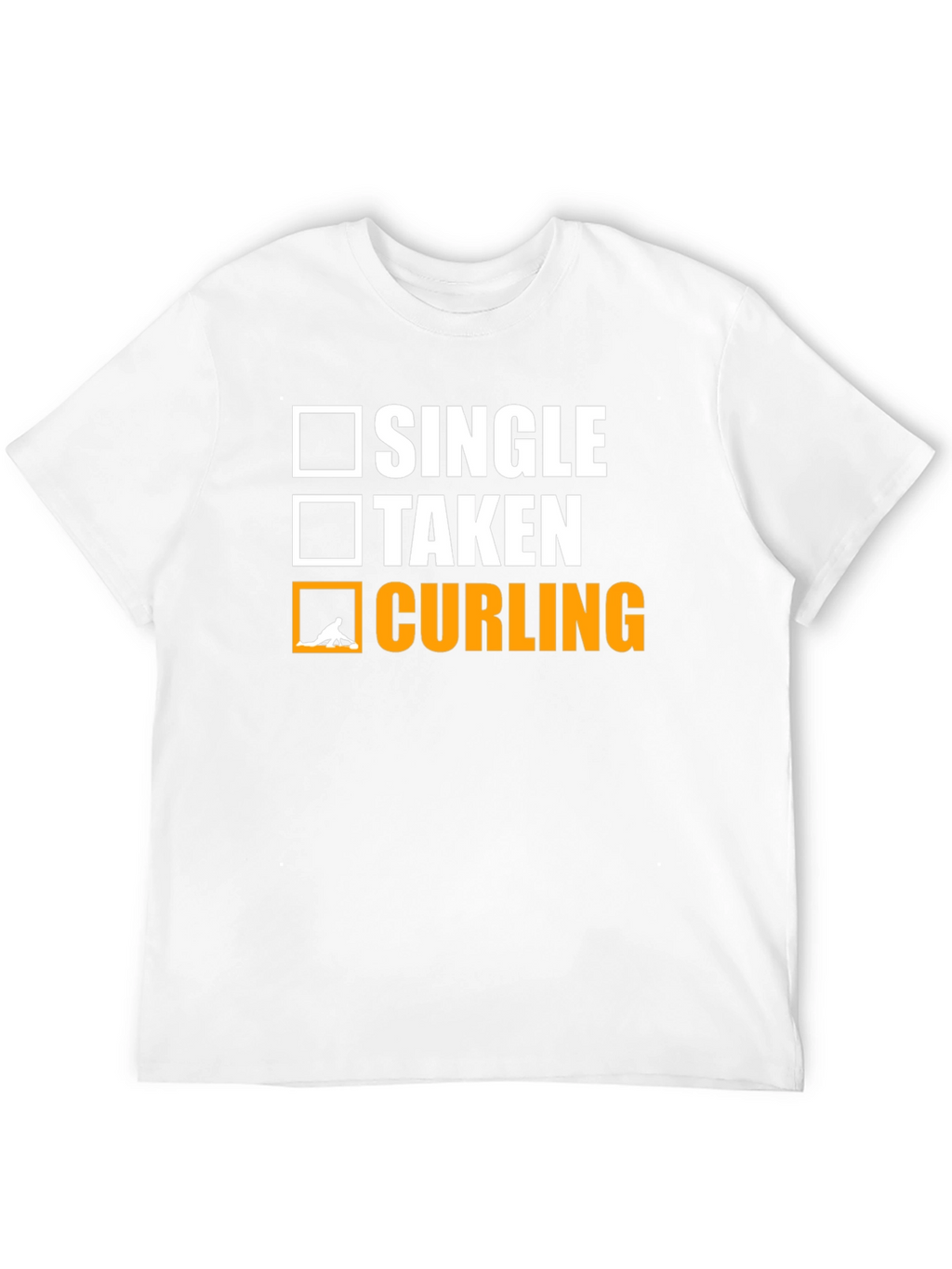 Curling T-Shirt - Single Taken Curling Tee