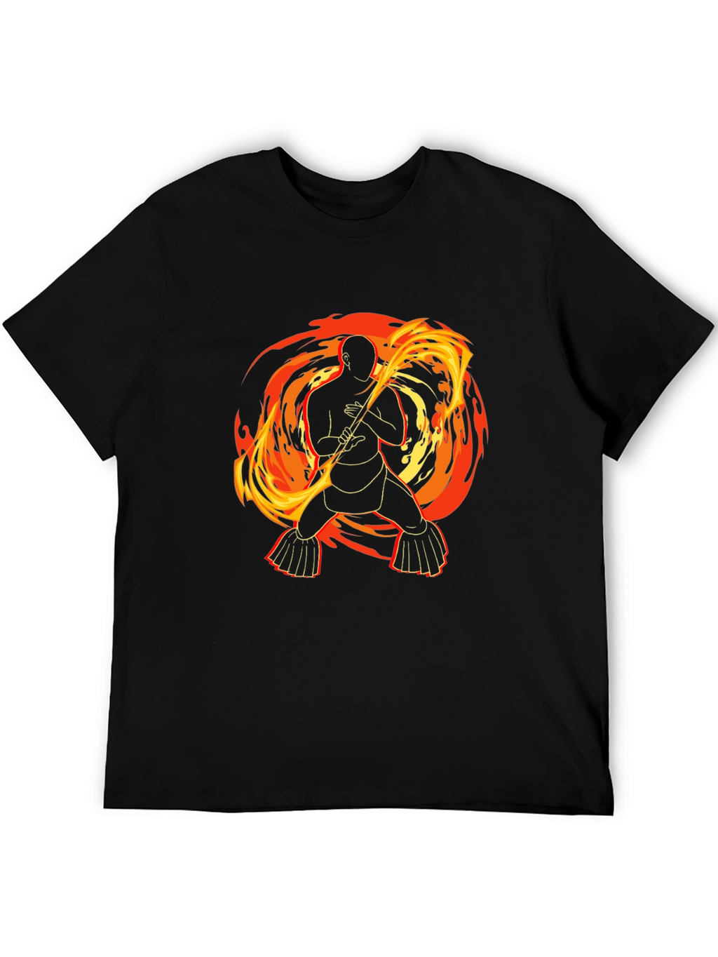 Fire Bender T-Shirt - Martial Arts Inspired Design
