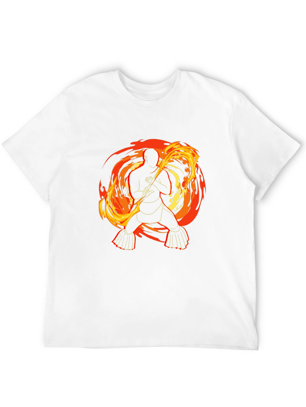 Fire Bender T-Shirt - Martial Arts Inspired Design