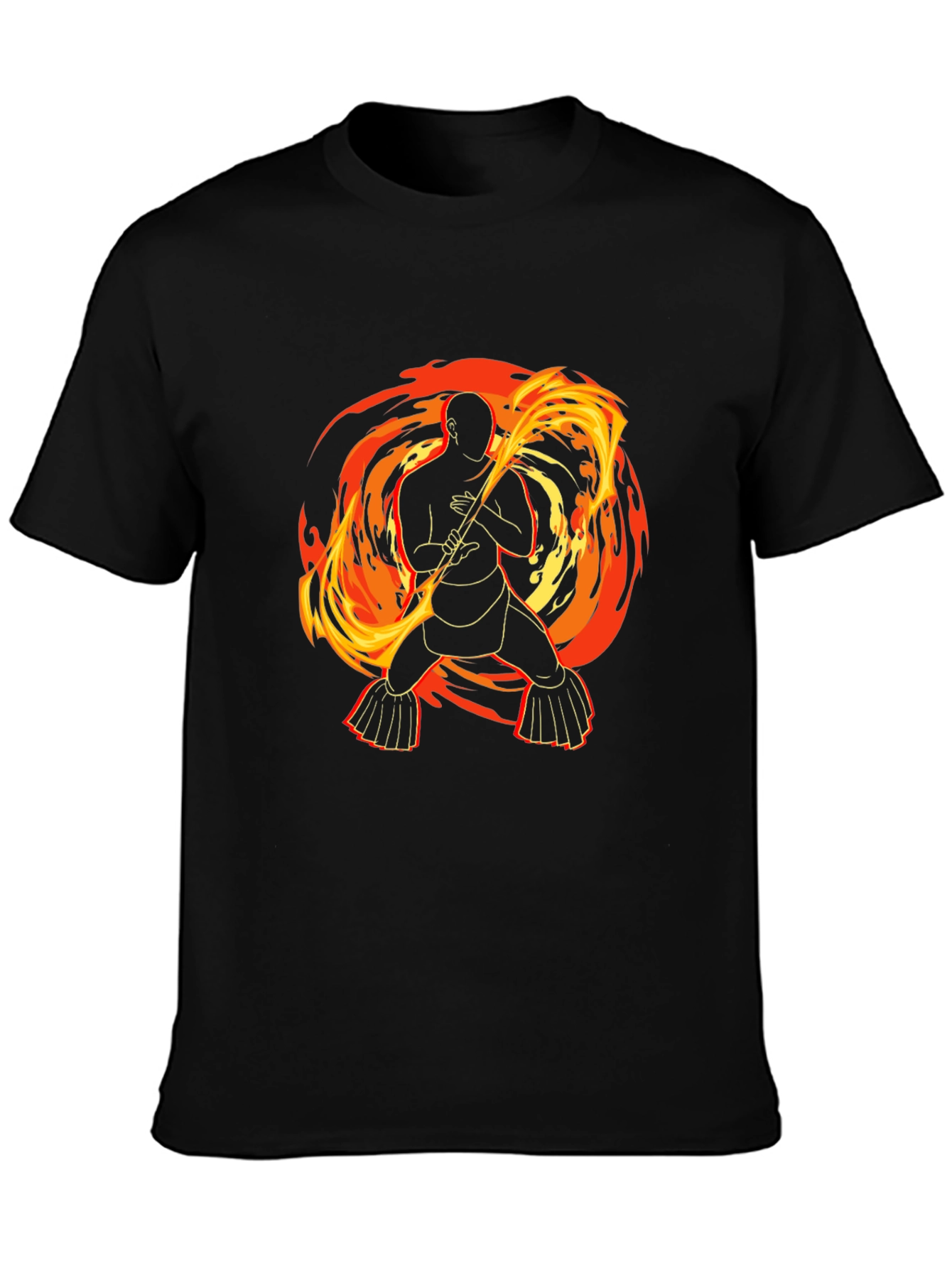 Fire Bender T-Shirt - Martial Arts Inspired Design