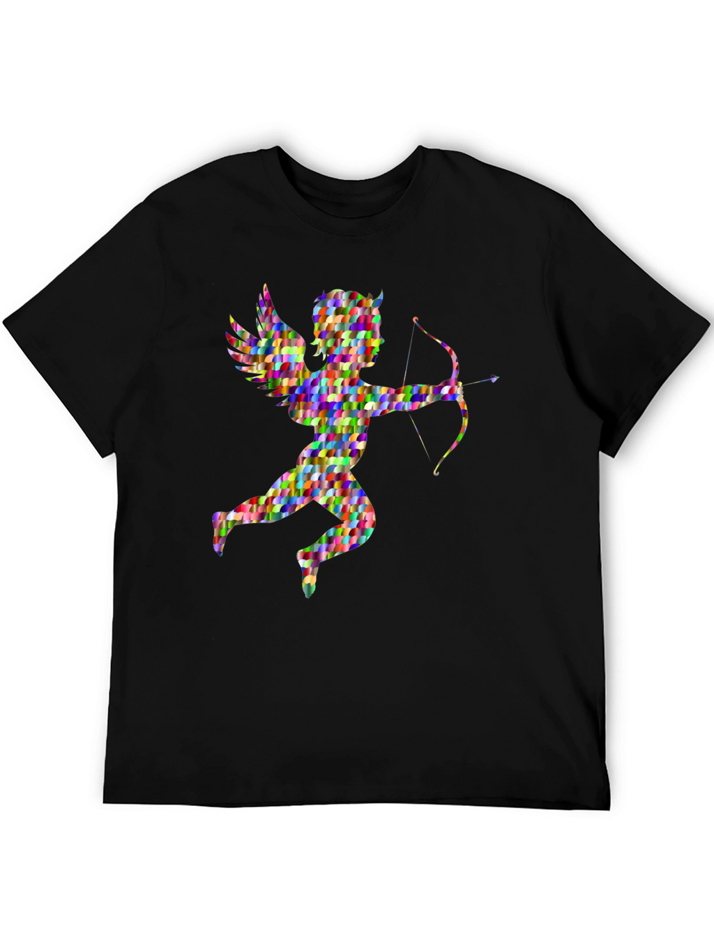 Cupid Graphic Tee - Quirky Angel Design