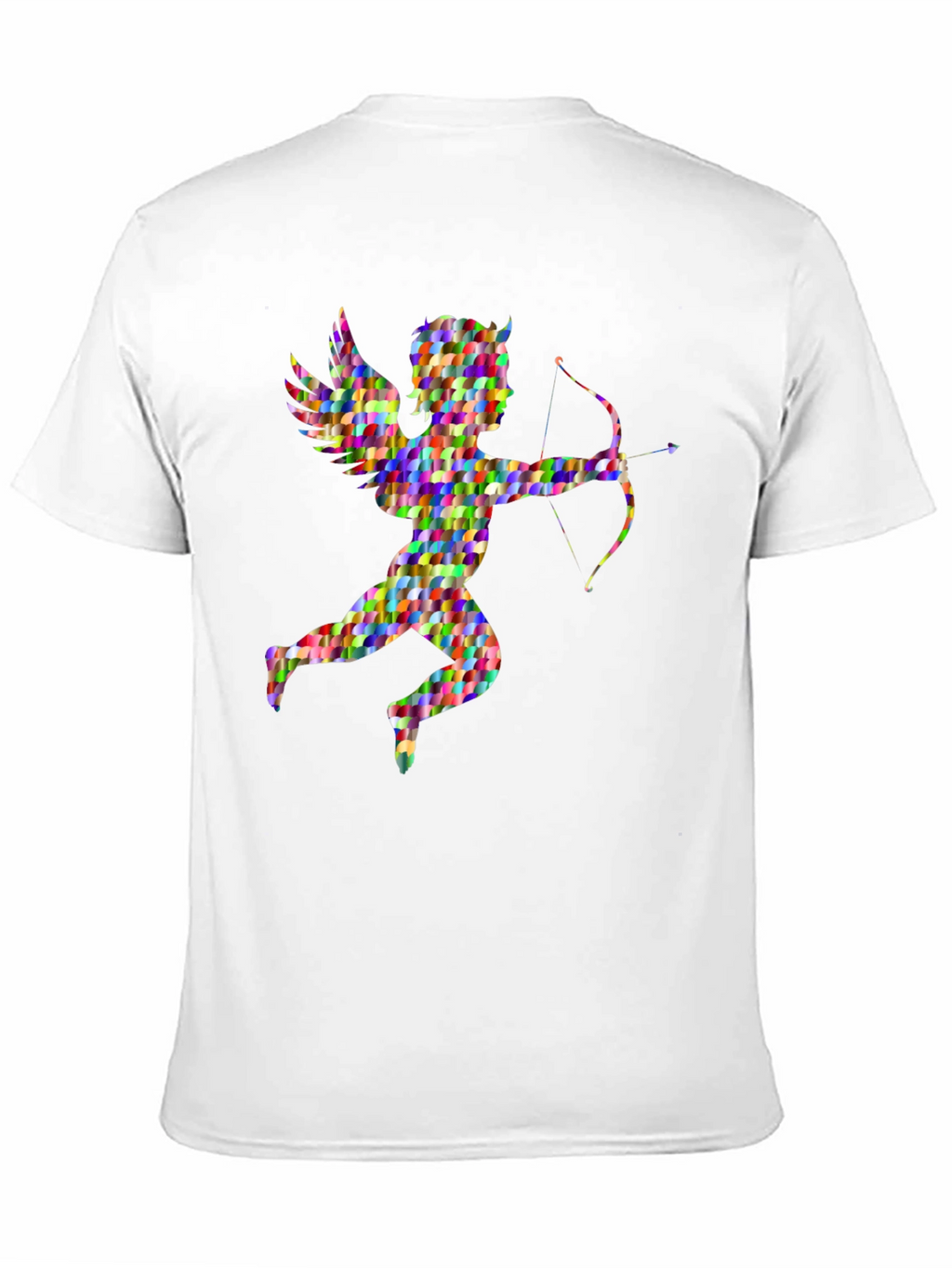 Cupid Graphic Tee - Quirky Angel Design