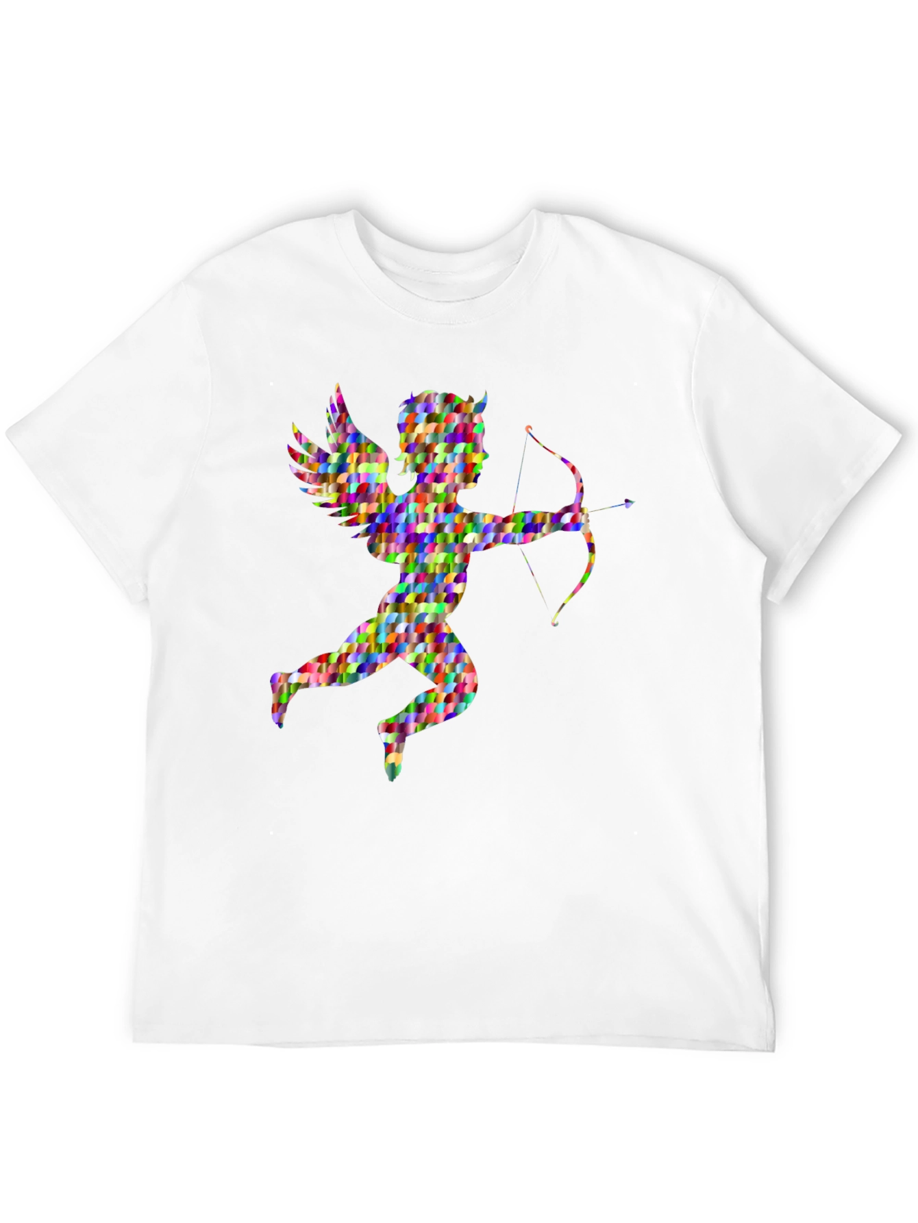 Cupid Graphic Tee - Quirky Angel Design