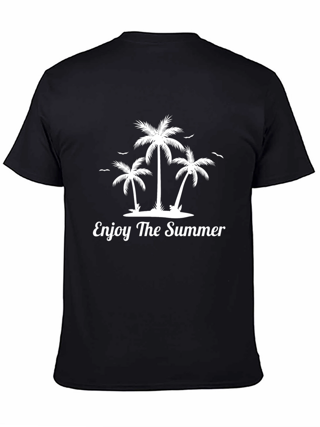 Enjoy The Summer Palm Tree Graphic Tee