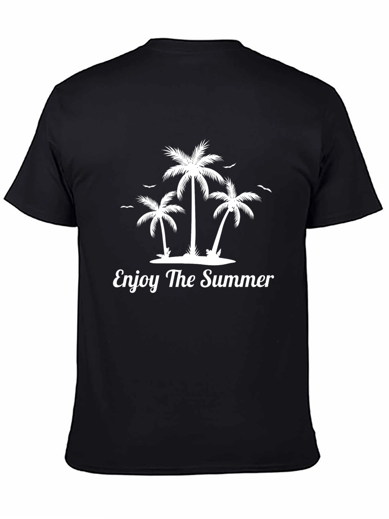 Enjoy The Summer Palm Tree Graphic Tee