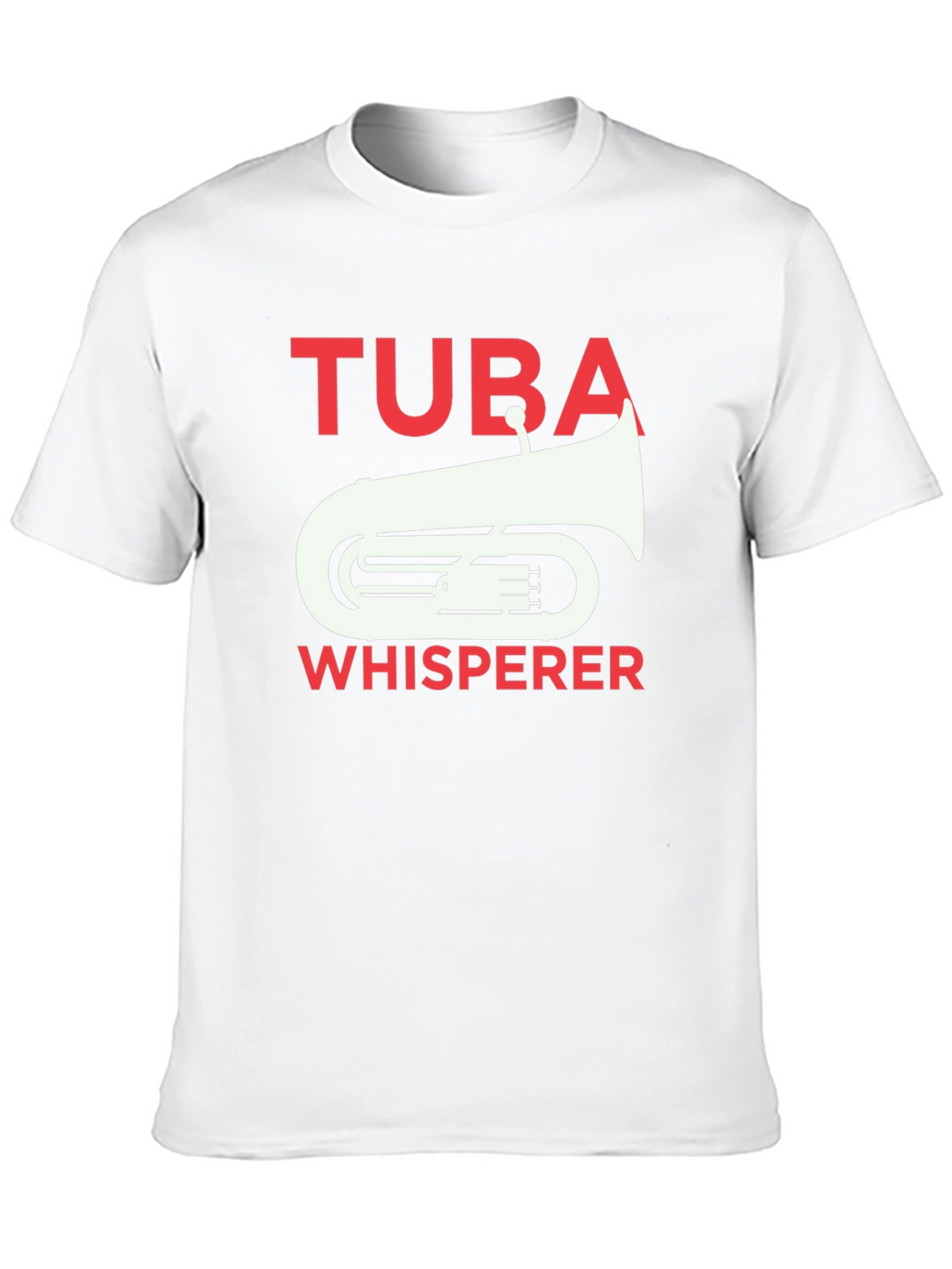 Tuba Whisperer Graphic Tee - Musician T-Shirt