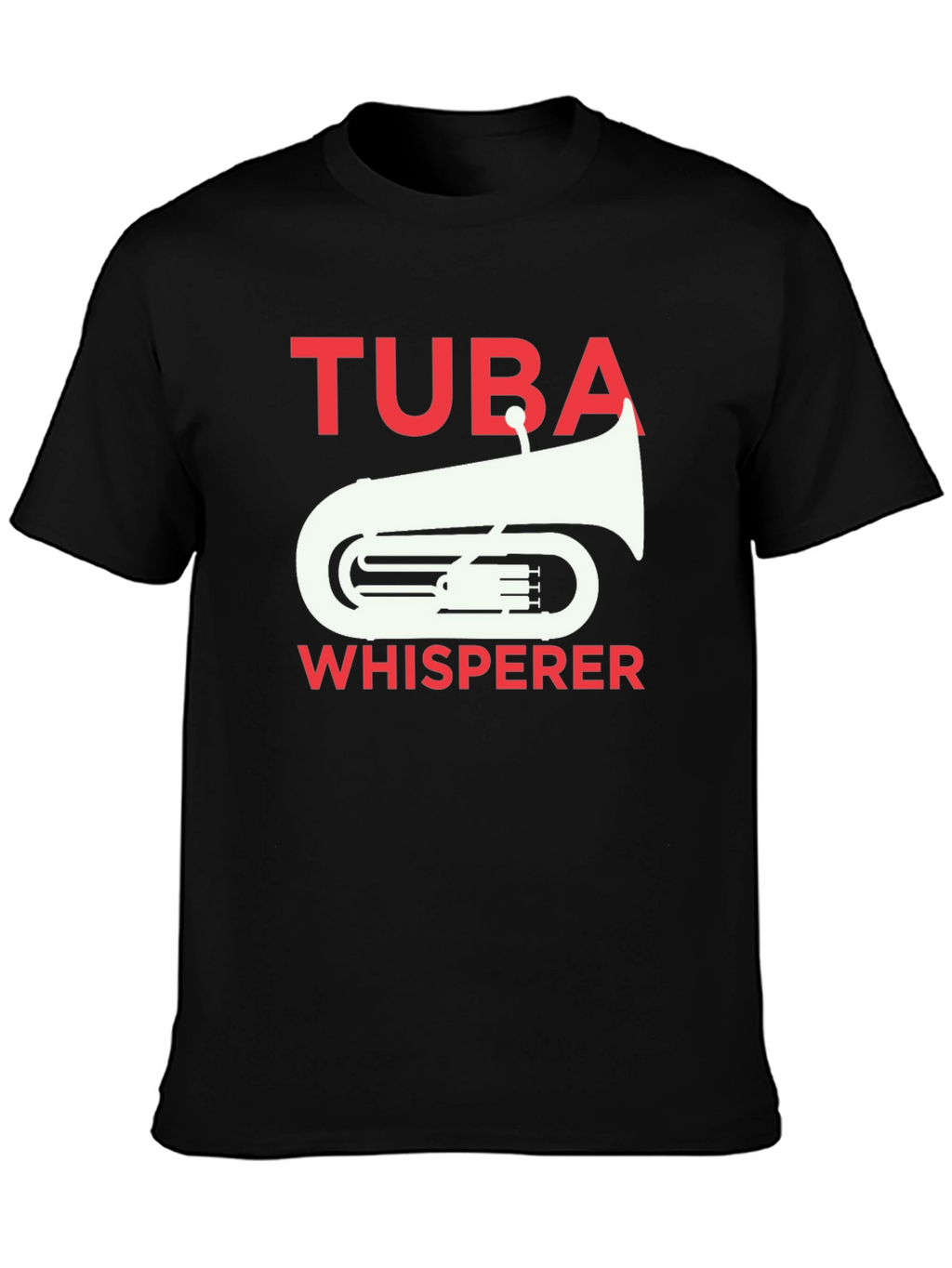 Tuba Whisperer Graphic Tee - Musician T-Shirt