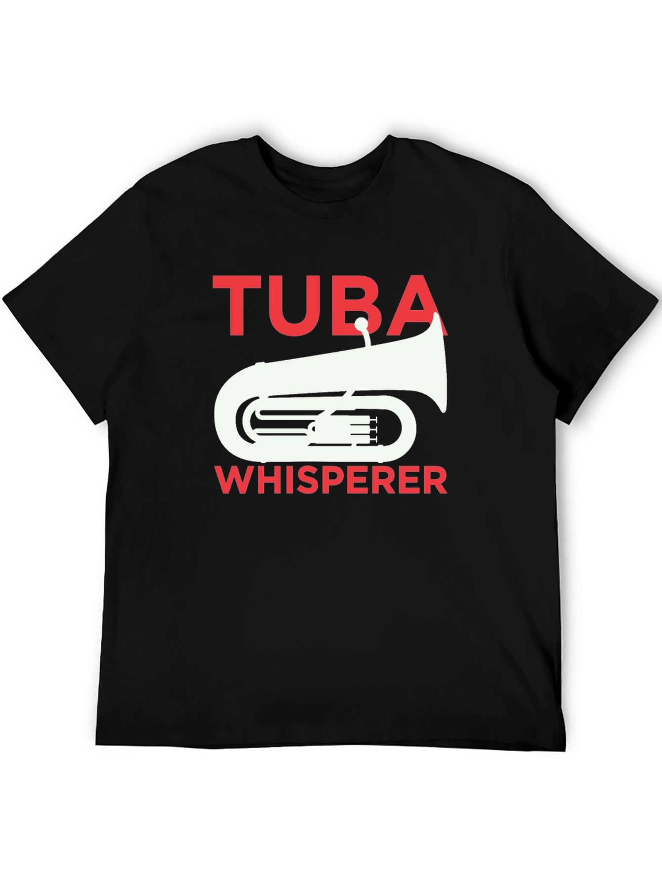 Tuba Whisperer Graphic Tee - Musician T-Shirt