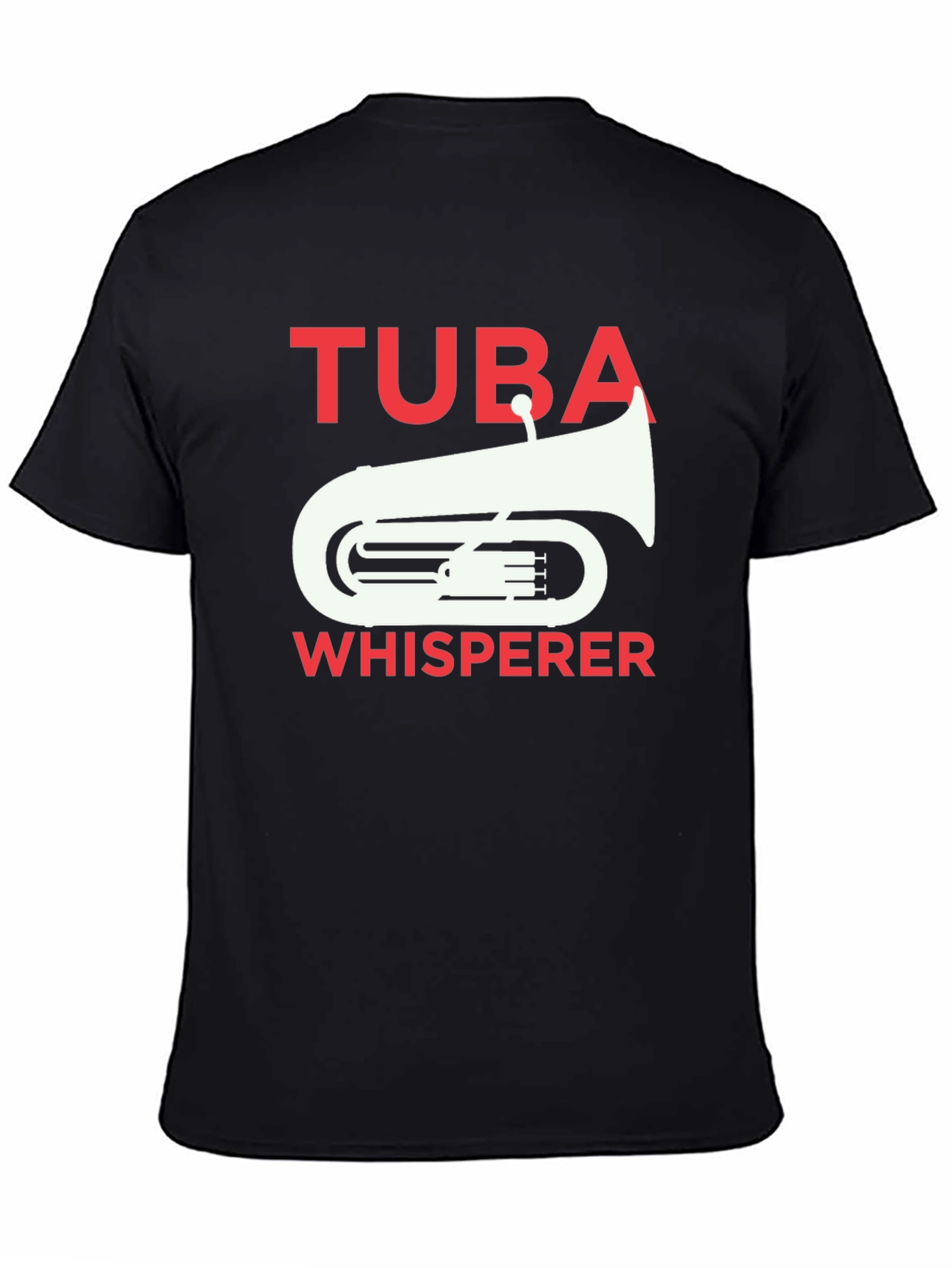 Tuba Whisperer Graphic Tee - Musician T-Shirt