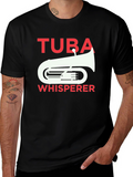 Tuba Whisperer Graphic Tee - Musician T-Shirt