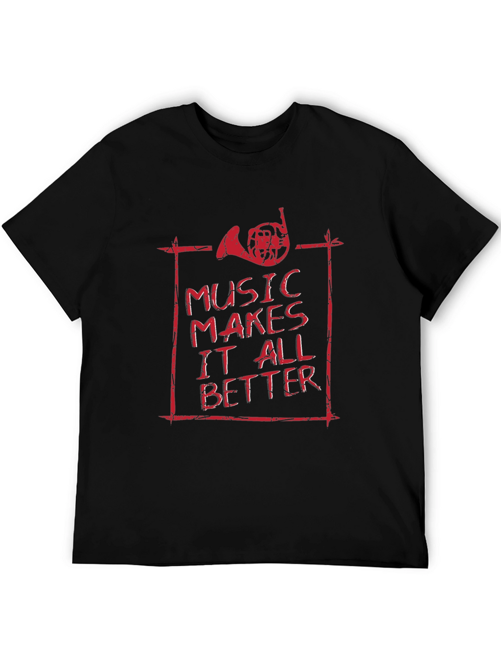 Music Makes It All Better Graphic Tee