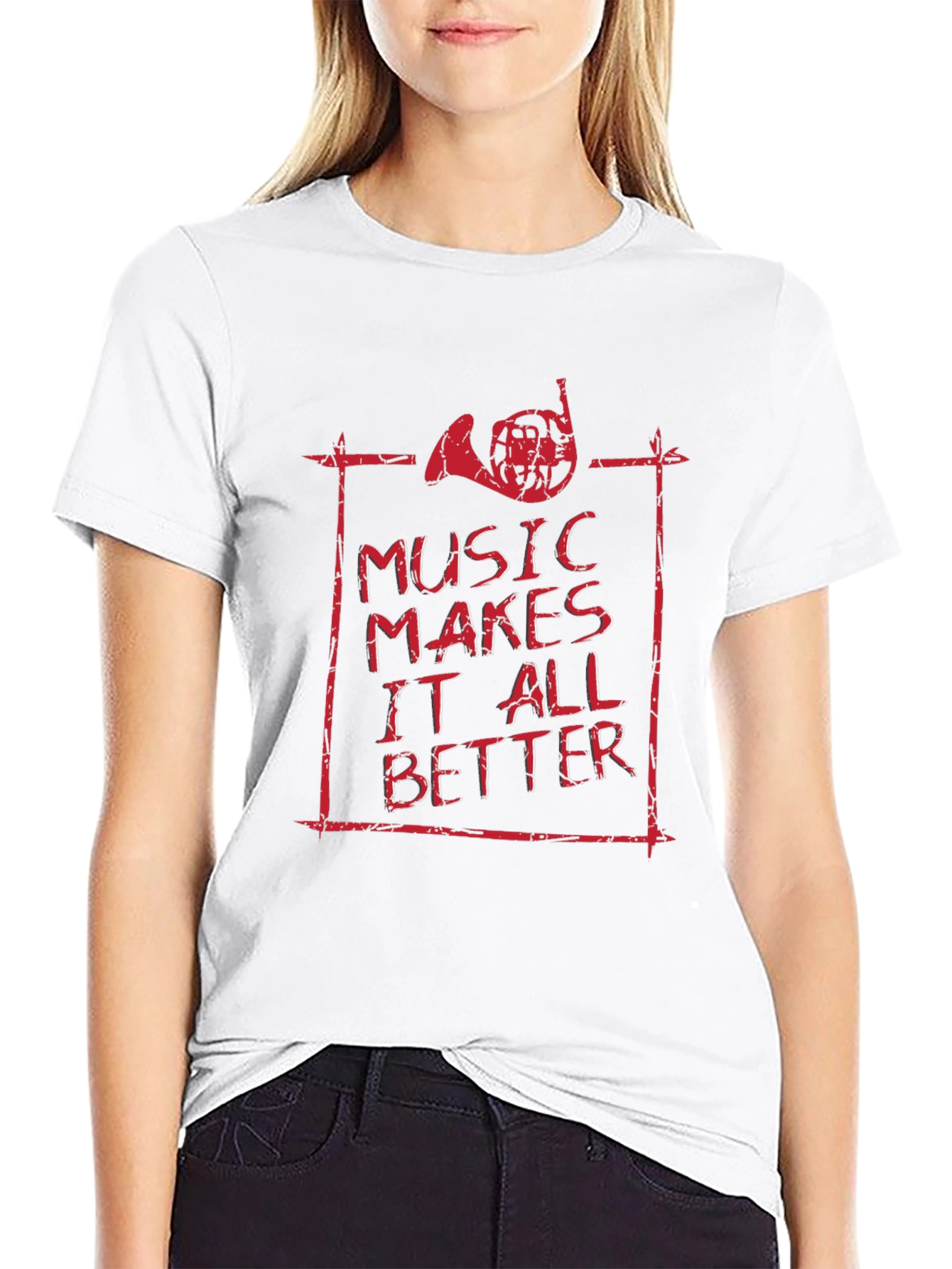 Music Makes It All Better Graphic Tee