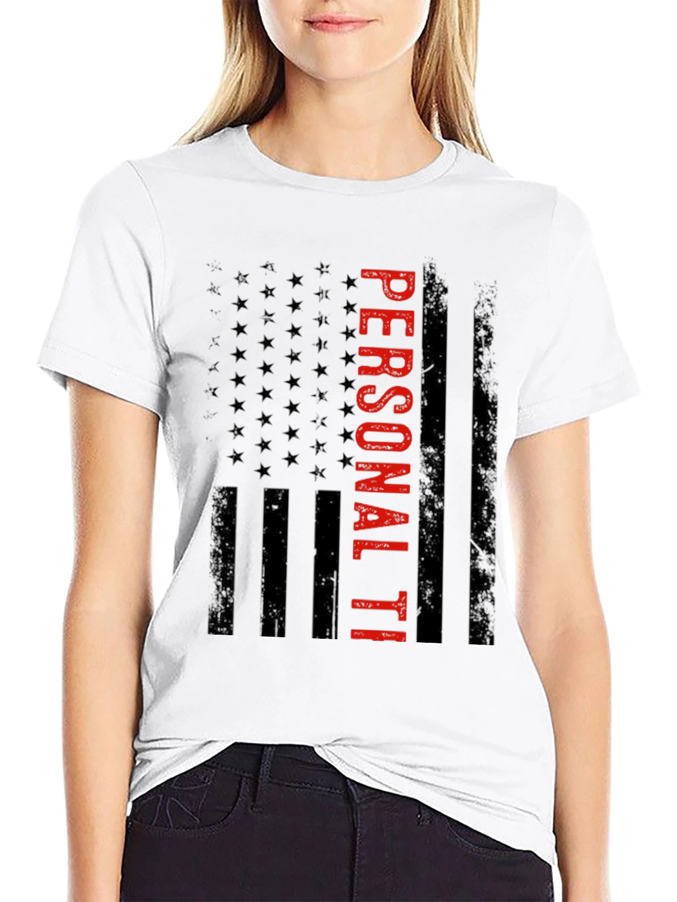 Personality American Flag T-Shirt