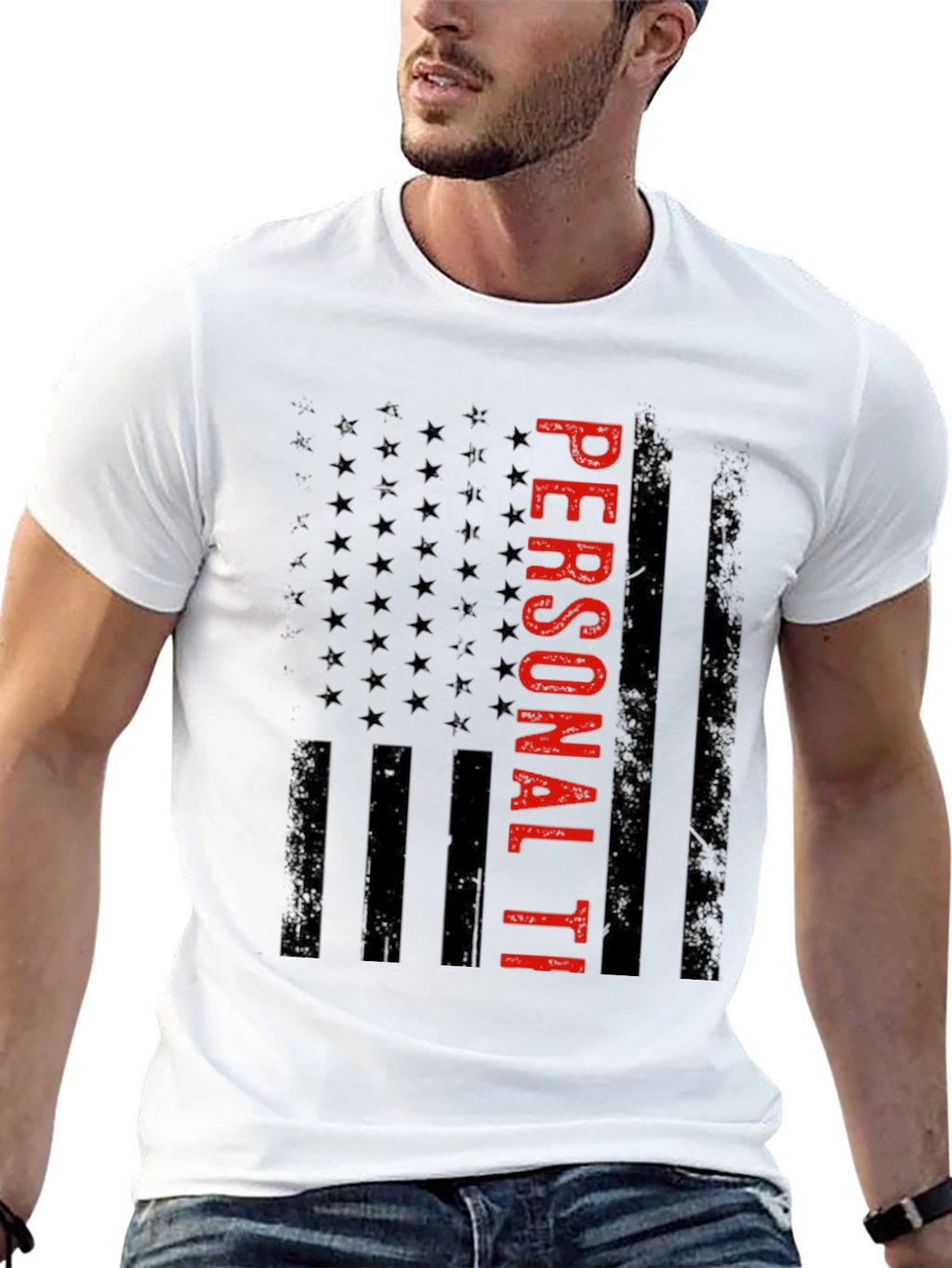 Personality American Flag T-Shirt