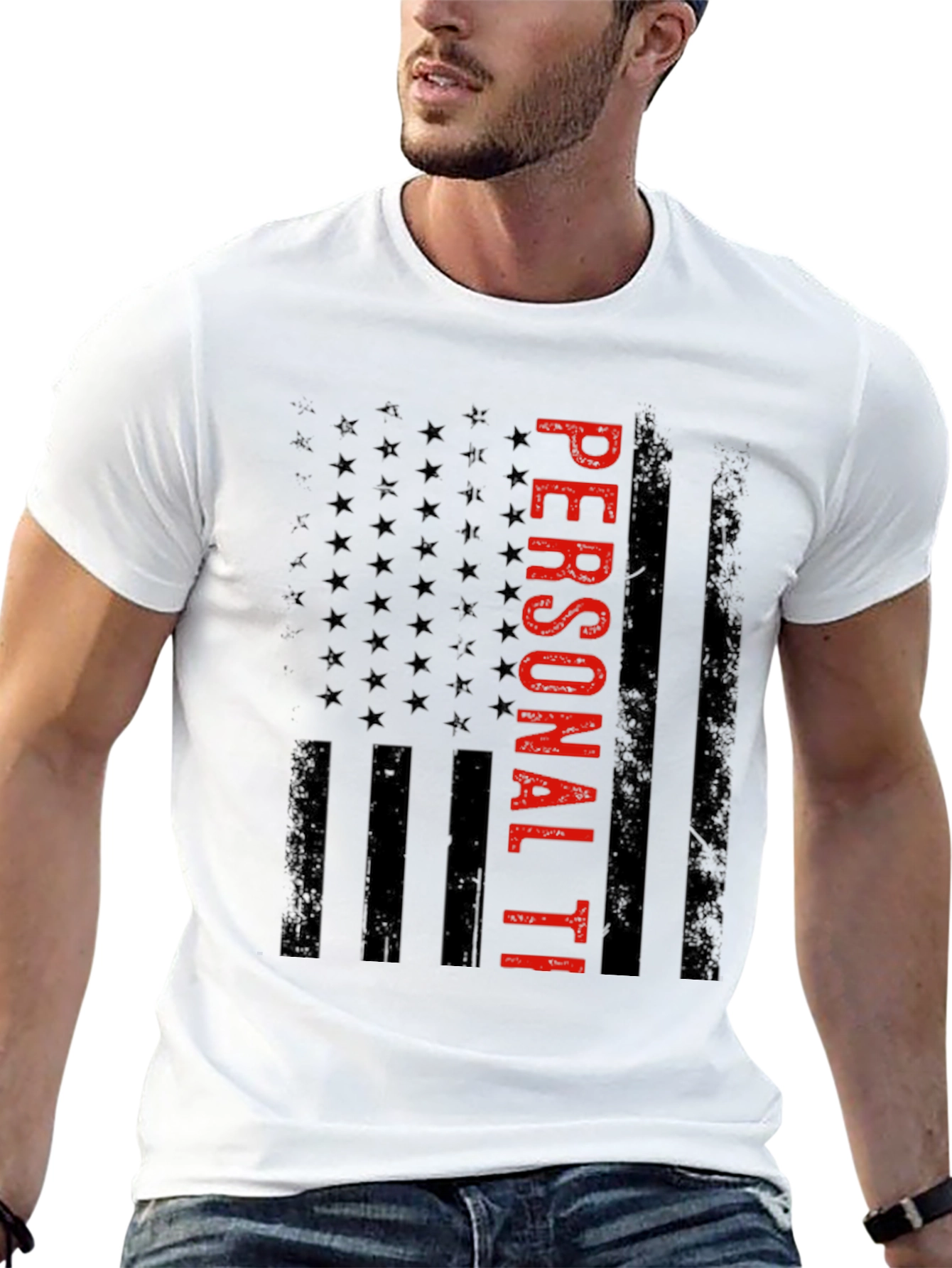Personality American Flag T-Shirt