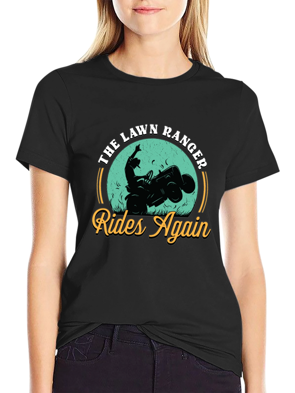 The Lawn Ranger Rides Again Graphic T-Shirt