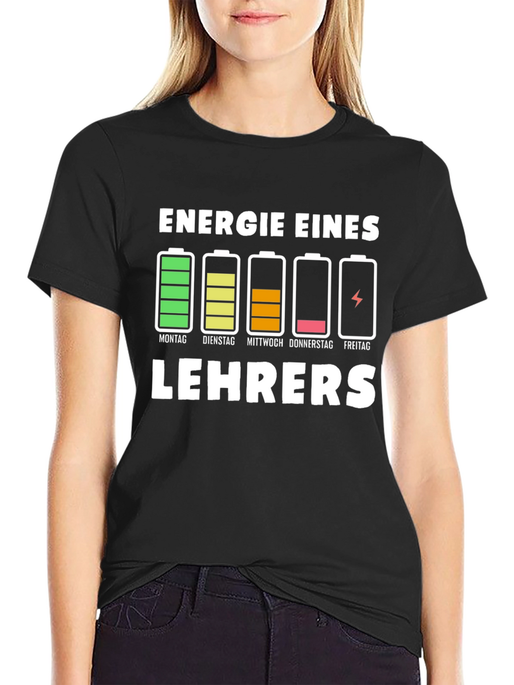 Teacher Energy Level T-Shirt