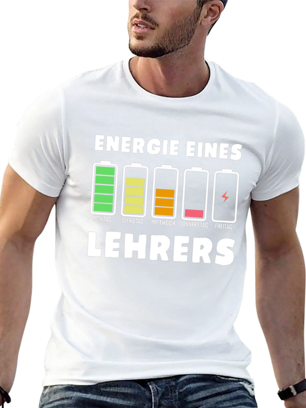 Teacher Energy Level T-Shirt