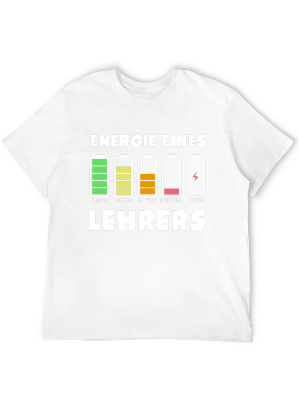 Teacher Energy Level T-Shirt