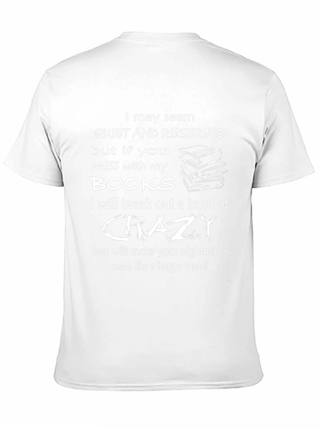 Quiet & Reserved Book Lover Tee