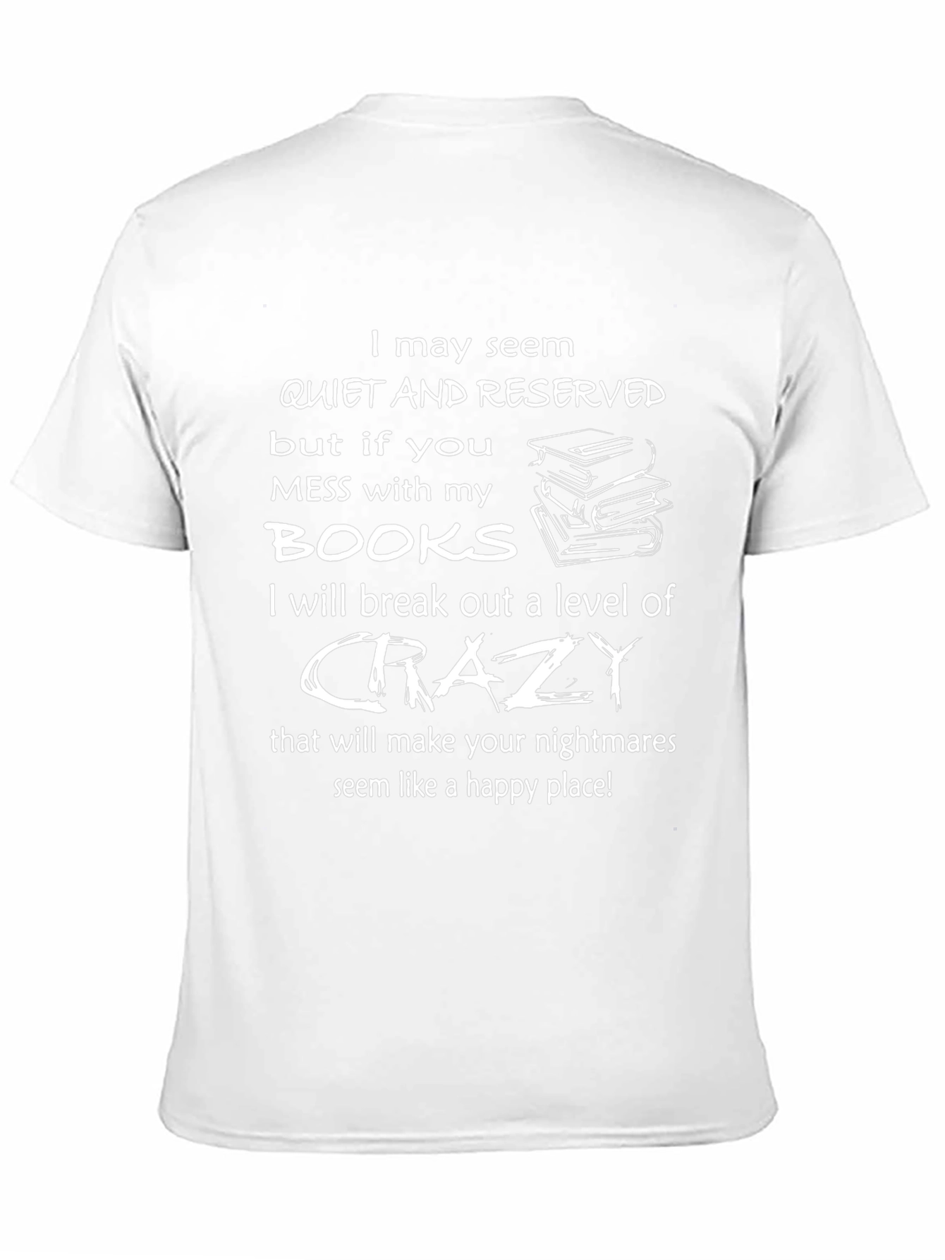 Quiet & Reserved Book Lover Tee