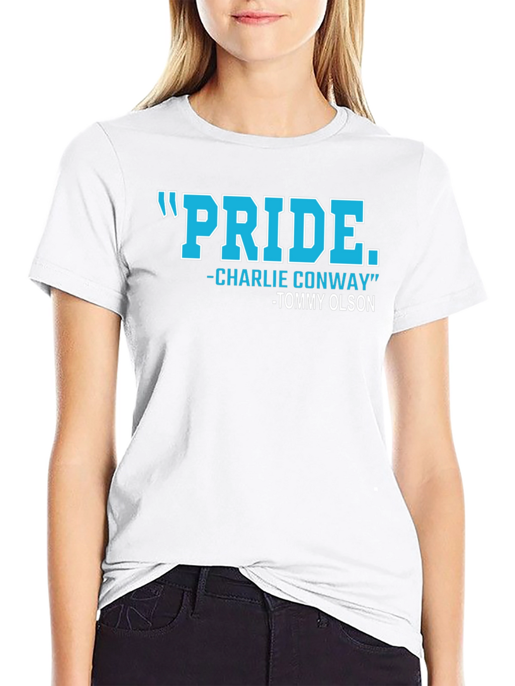 Mighty Ducks Pride Quote Graphic T-Shirt