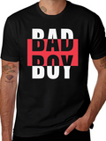 Edgy Bad Boy Graphic Tee - Bold Streetwear Style