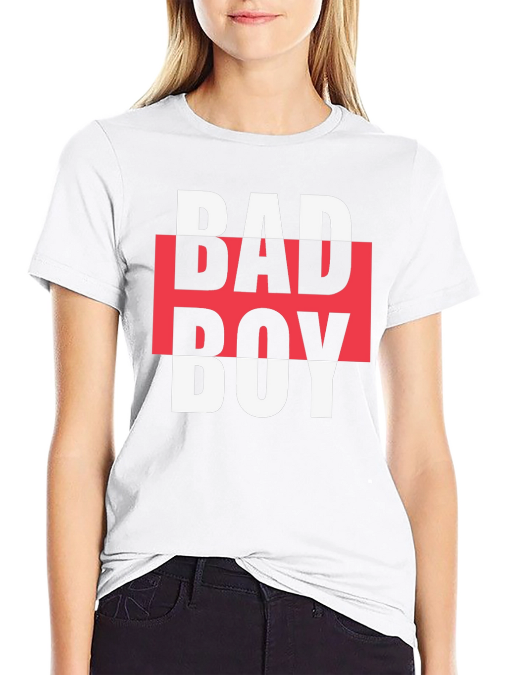 Edgy Bad Boy Graphic Tee - Bold Streetwear Style