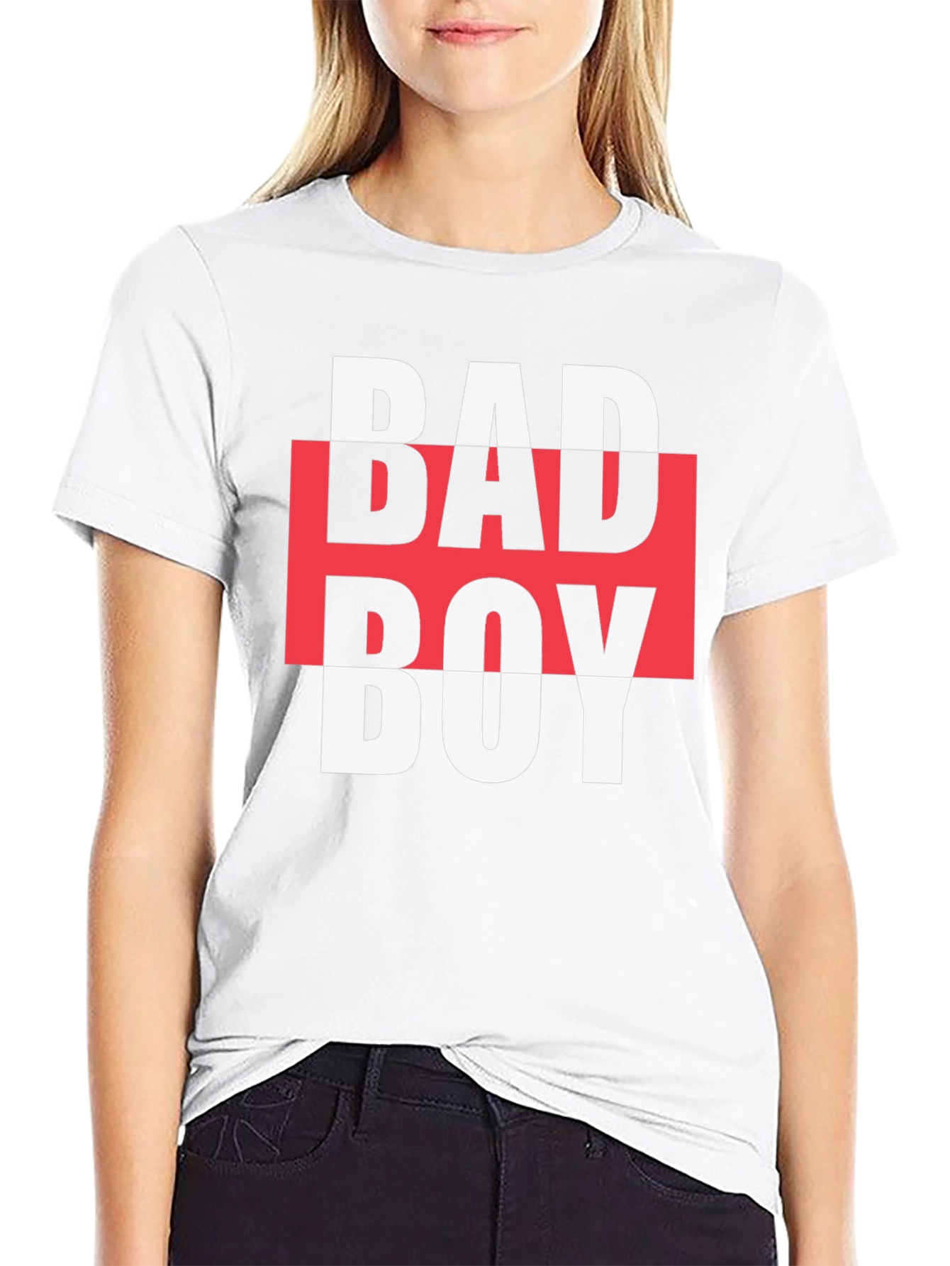 Edgy Bad Boy Graphic Tee - Bold Streetwear Style