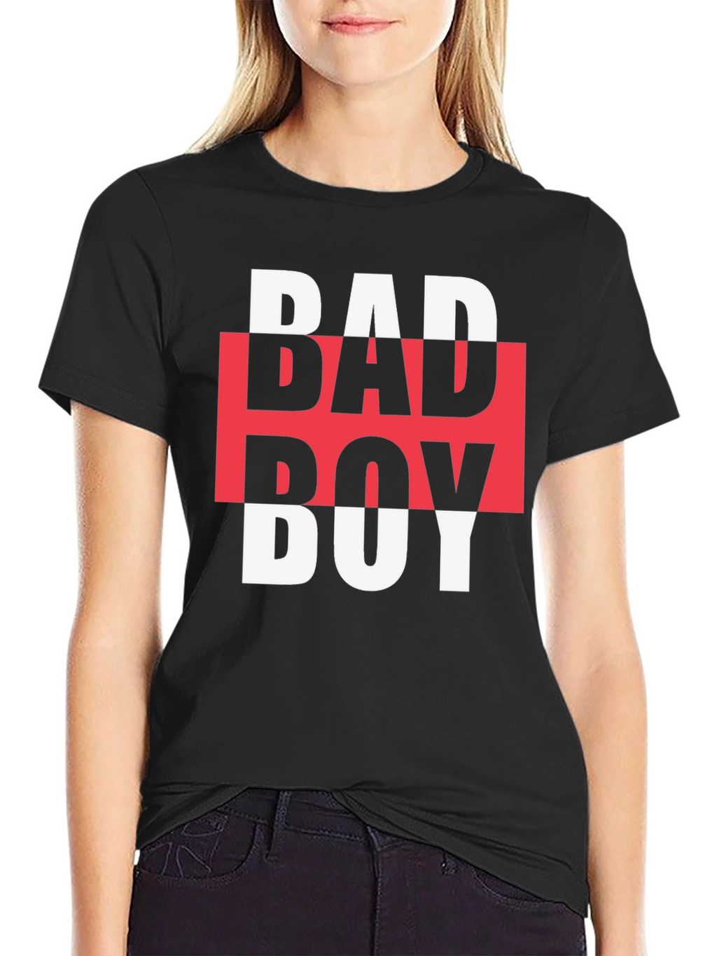 Edgy Bad Boy Graphic Tee - Bold Streetwear Style