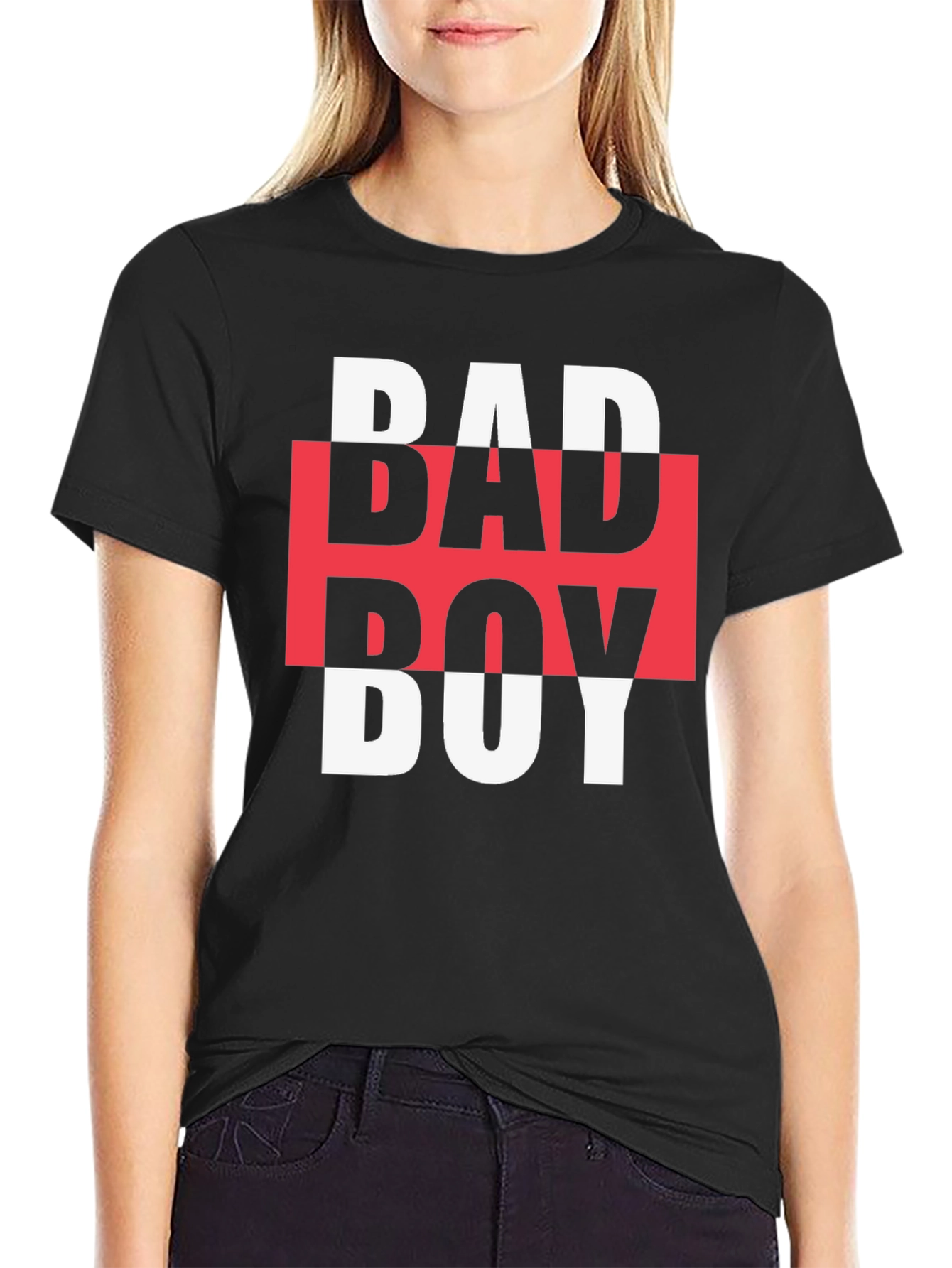 Edgy Bad Boy Graphic Tee - Bold Streetwear Style