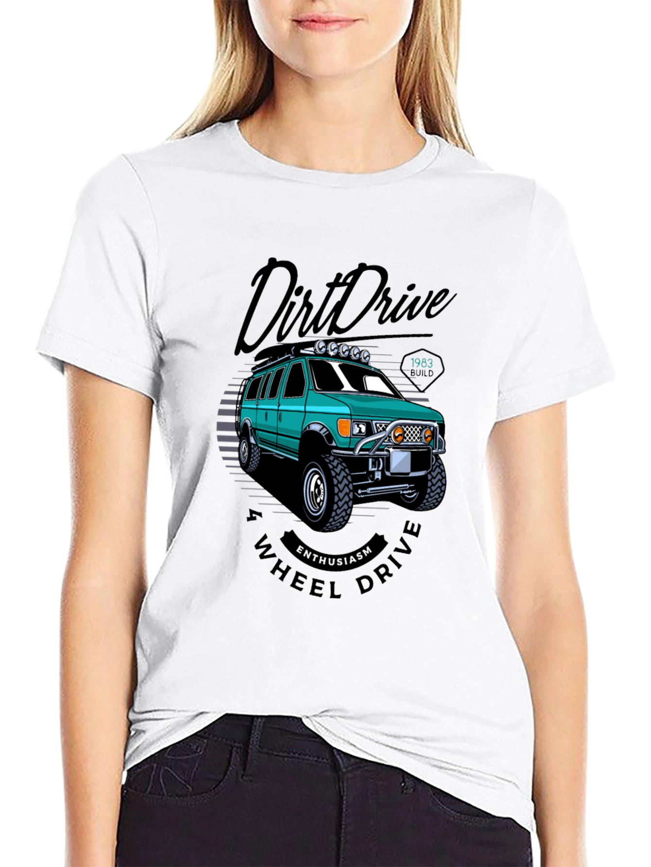 Dirt Drive 4-Wheel Enthusiast T-Shirt