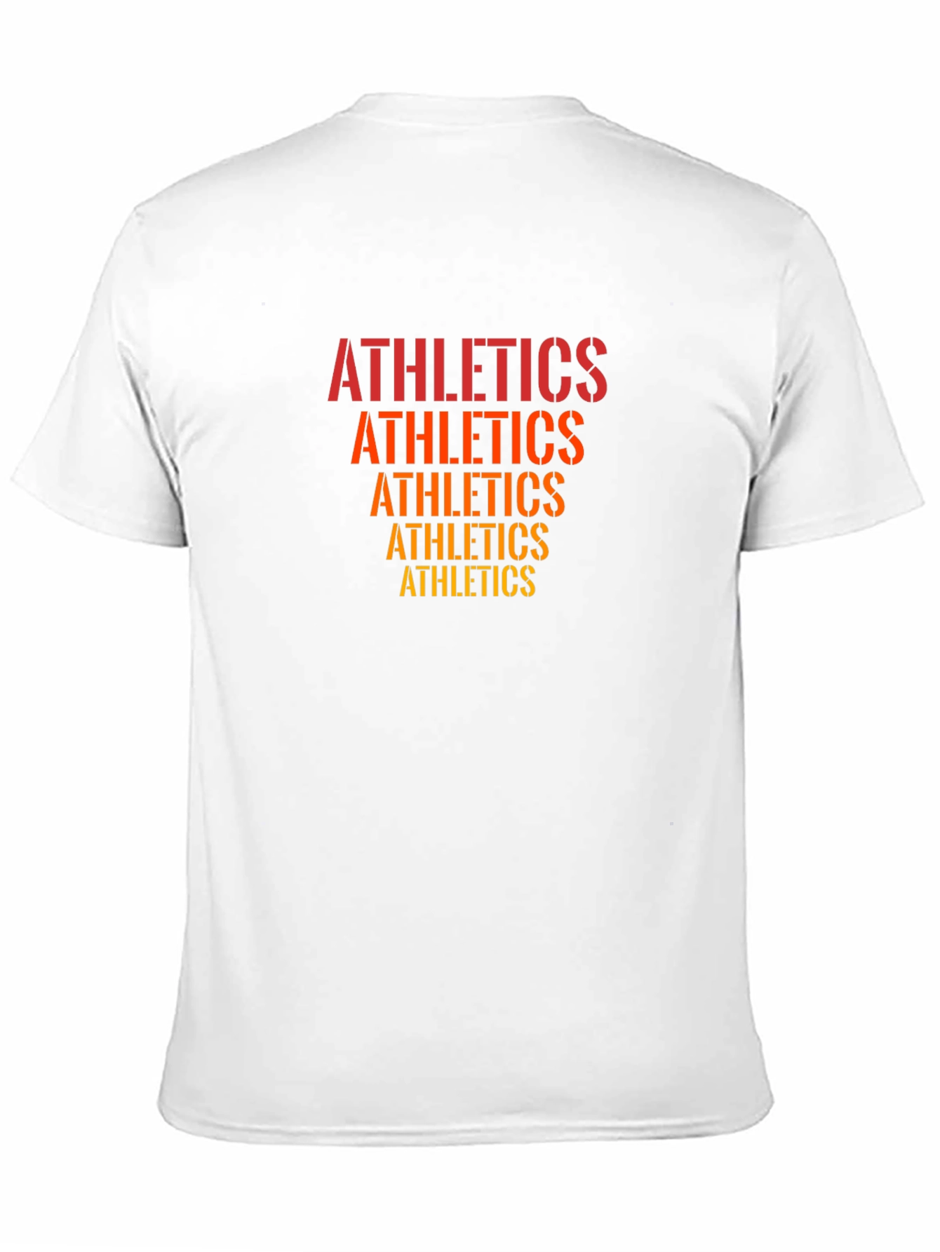 Athletics Stacked Graphic Tee - Black