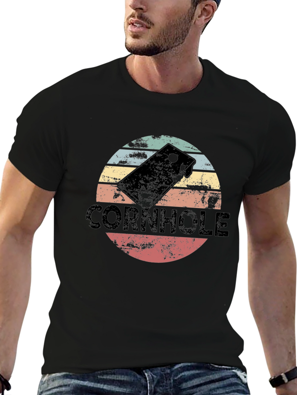 Retro Cornhole T-Shirt