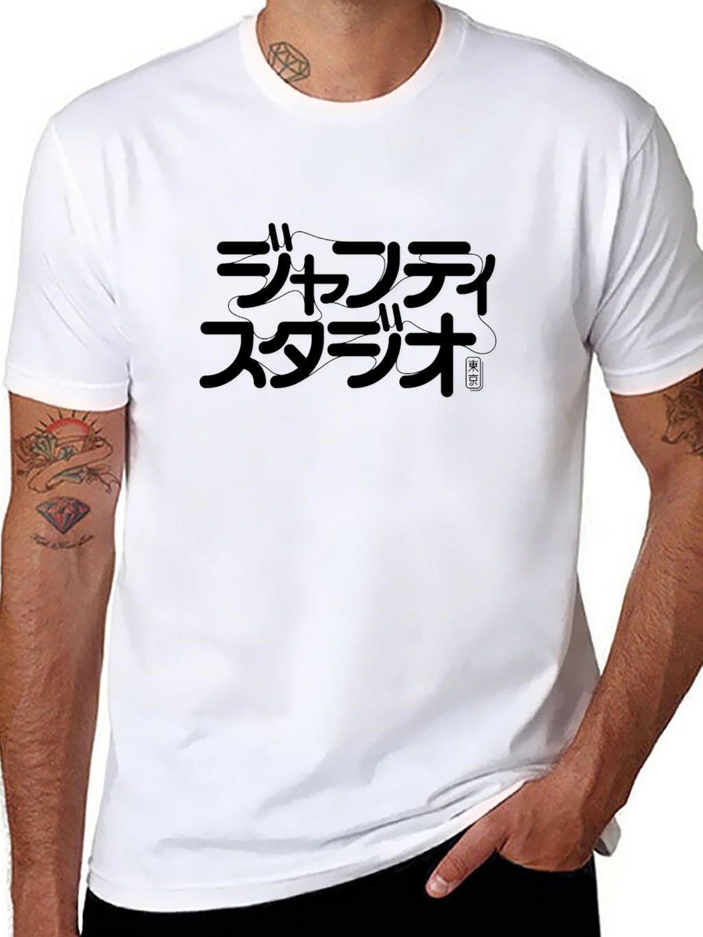 Black Kanji Studio Graphic Tee