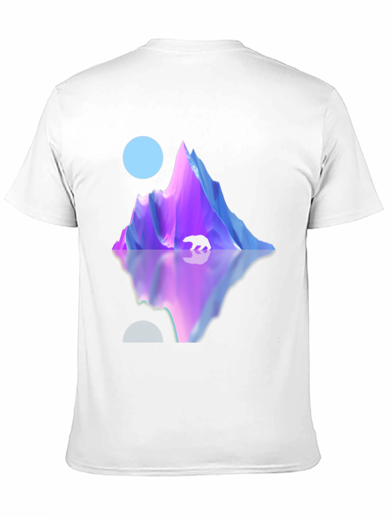 Polar Peak Graphic Tee - Modern Black T-Shirt