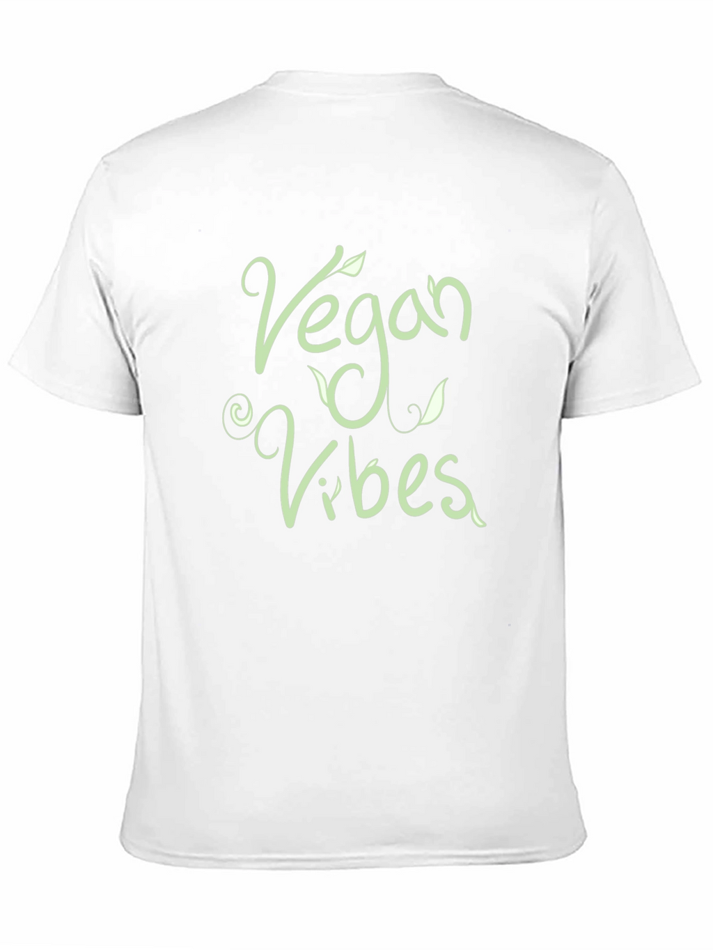 Vegan Vibes Black T-Shirt - Stylish & Comfortable