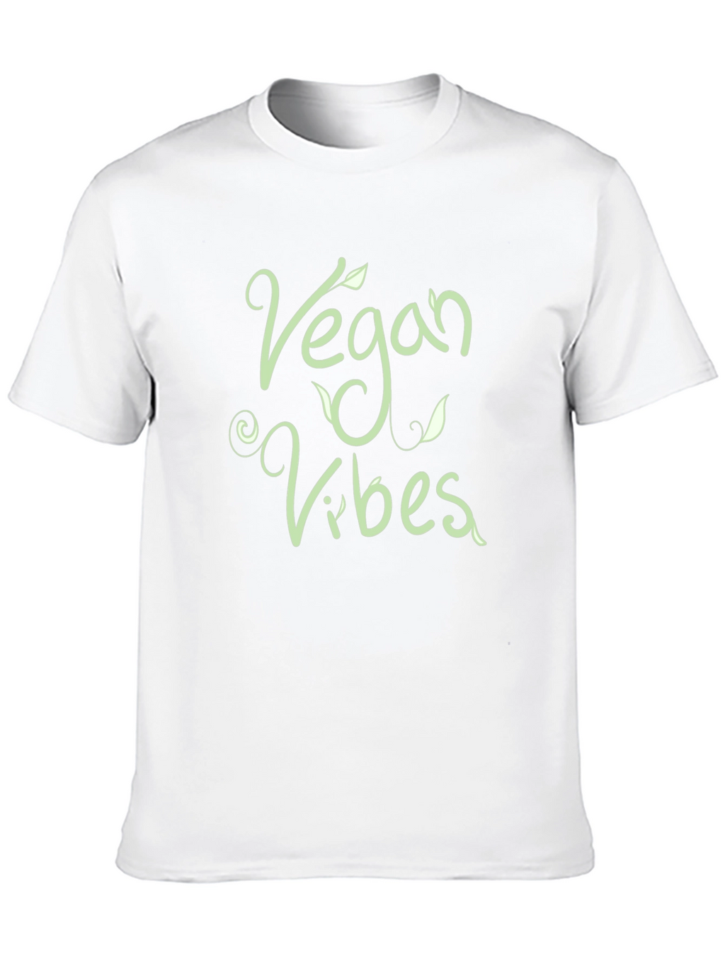 Vegan Vibes Black T-Shirt - Stylish & Comfortable