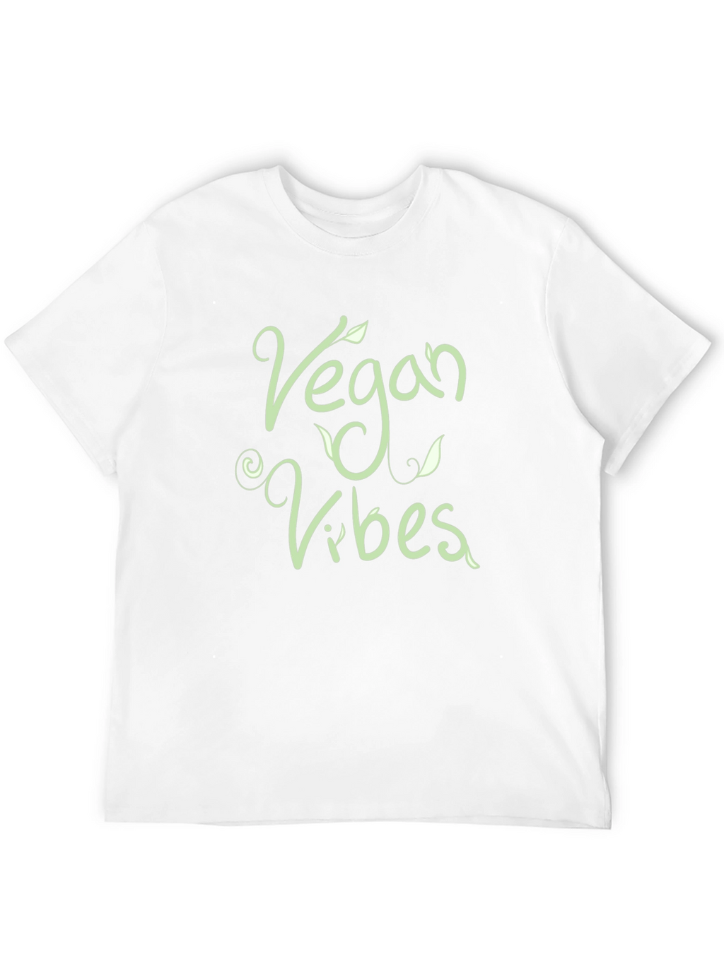 Vegan Vibes Black T-Shirt - Stylish & Comfortable