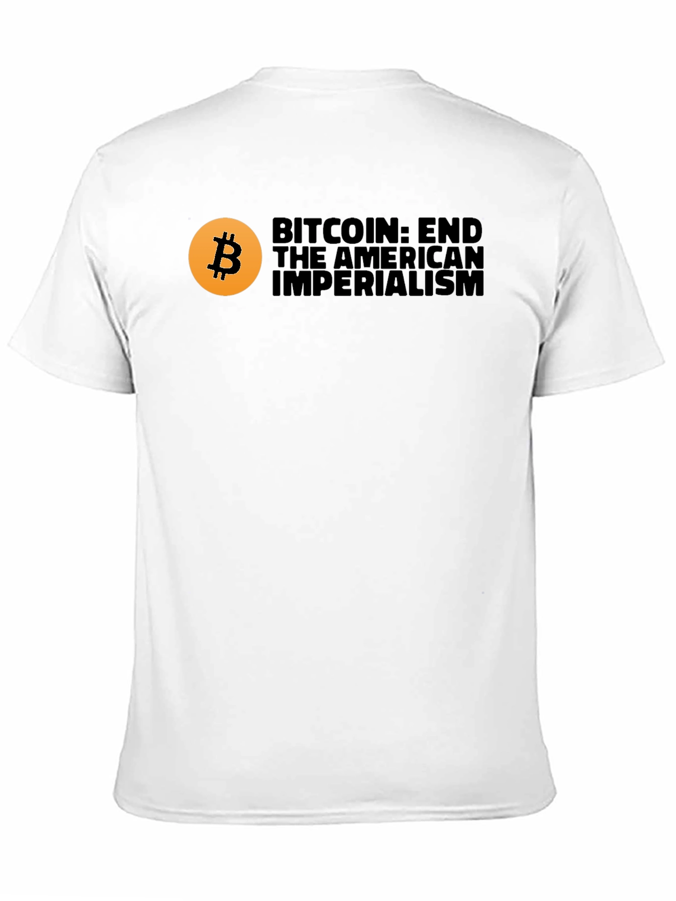 Bitcoin End American Imperialism Graphic T-Shirt