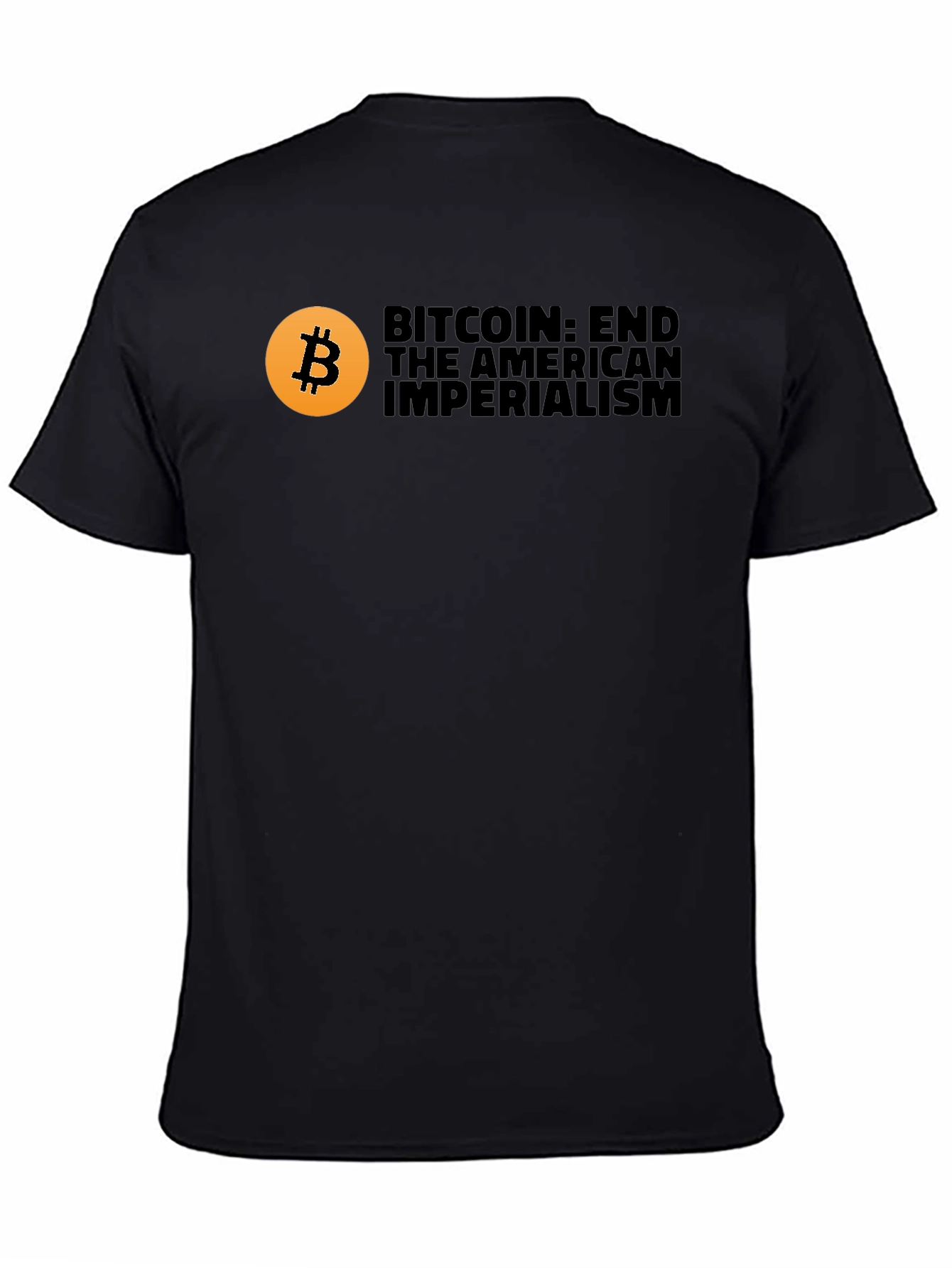 Bitcoin End American Imperialism Graphic T-Shirt