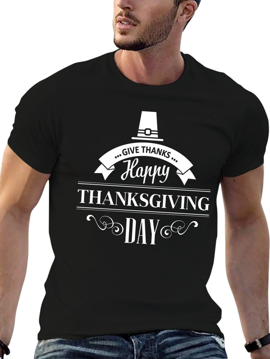 Give Thanks Thanksgiving T-Shirt