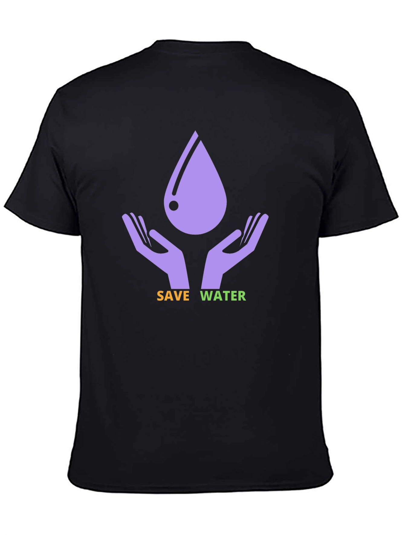 Save Water Graphic Print T-Shirt