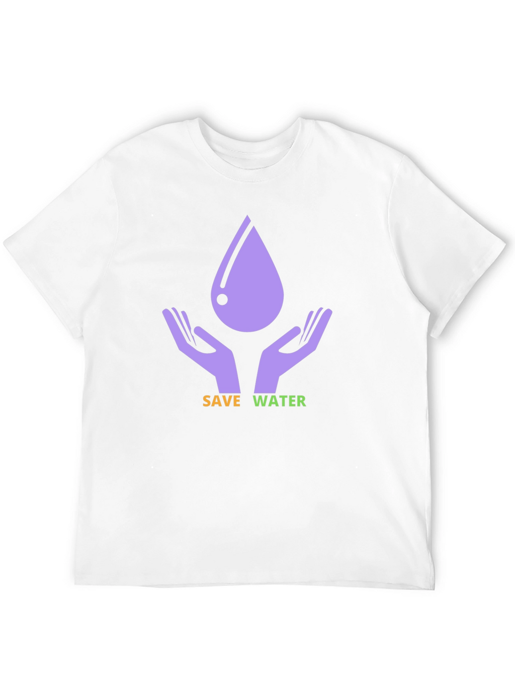 Save Water Graphic Print T-Shirt