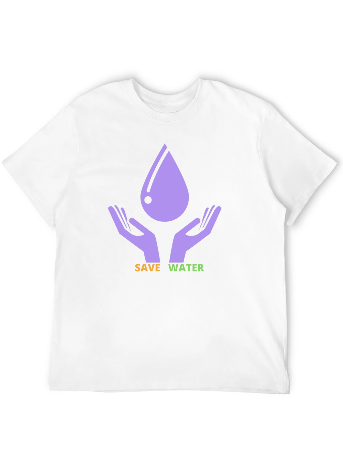 Save Water Graphic Print T-Shirt