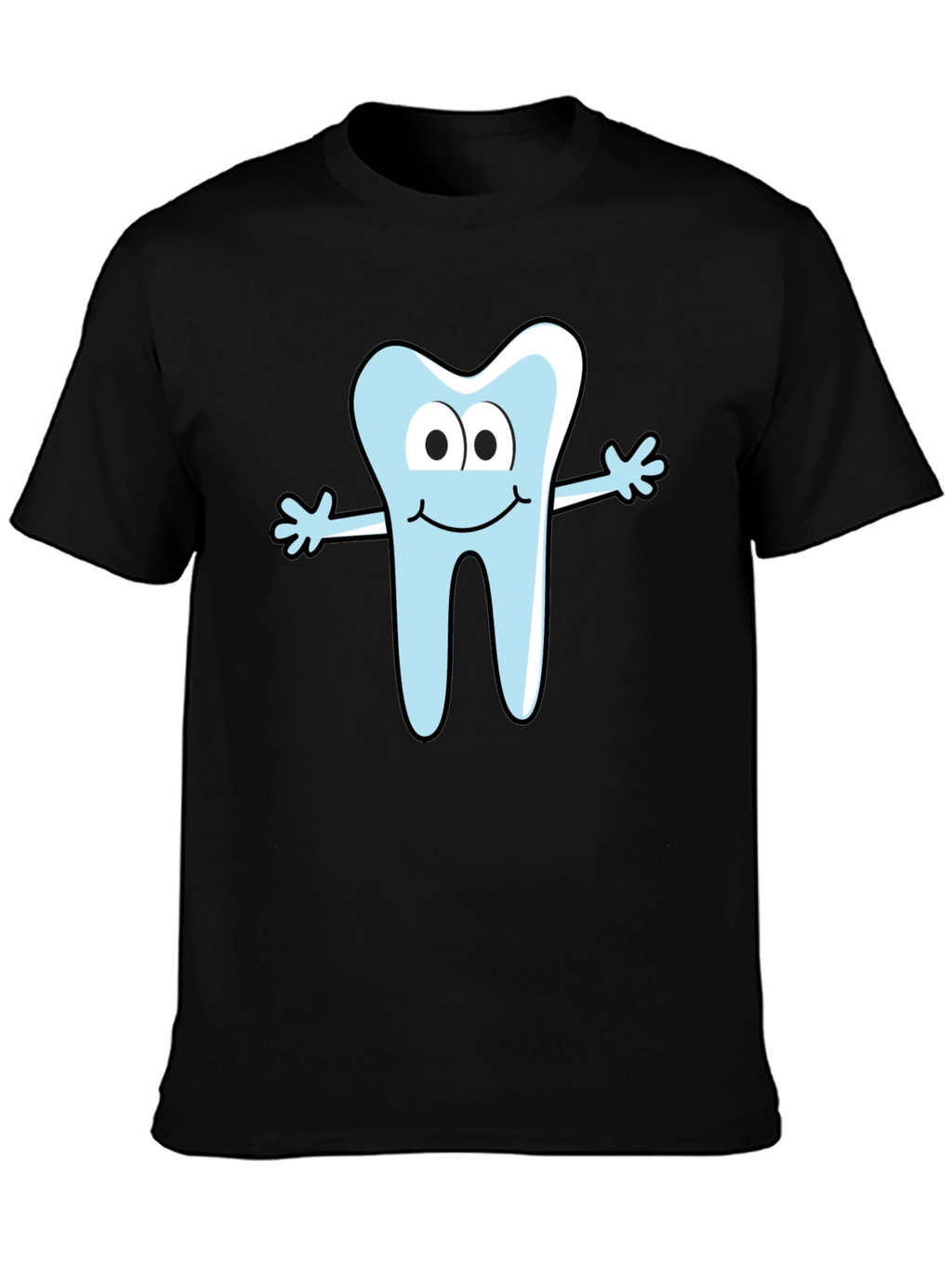 Cartoon Tooth Graphic Tee