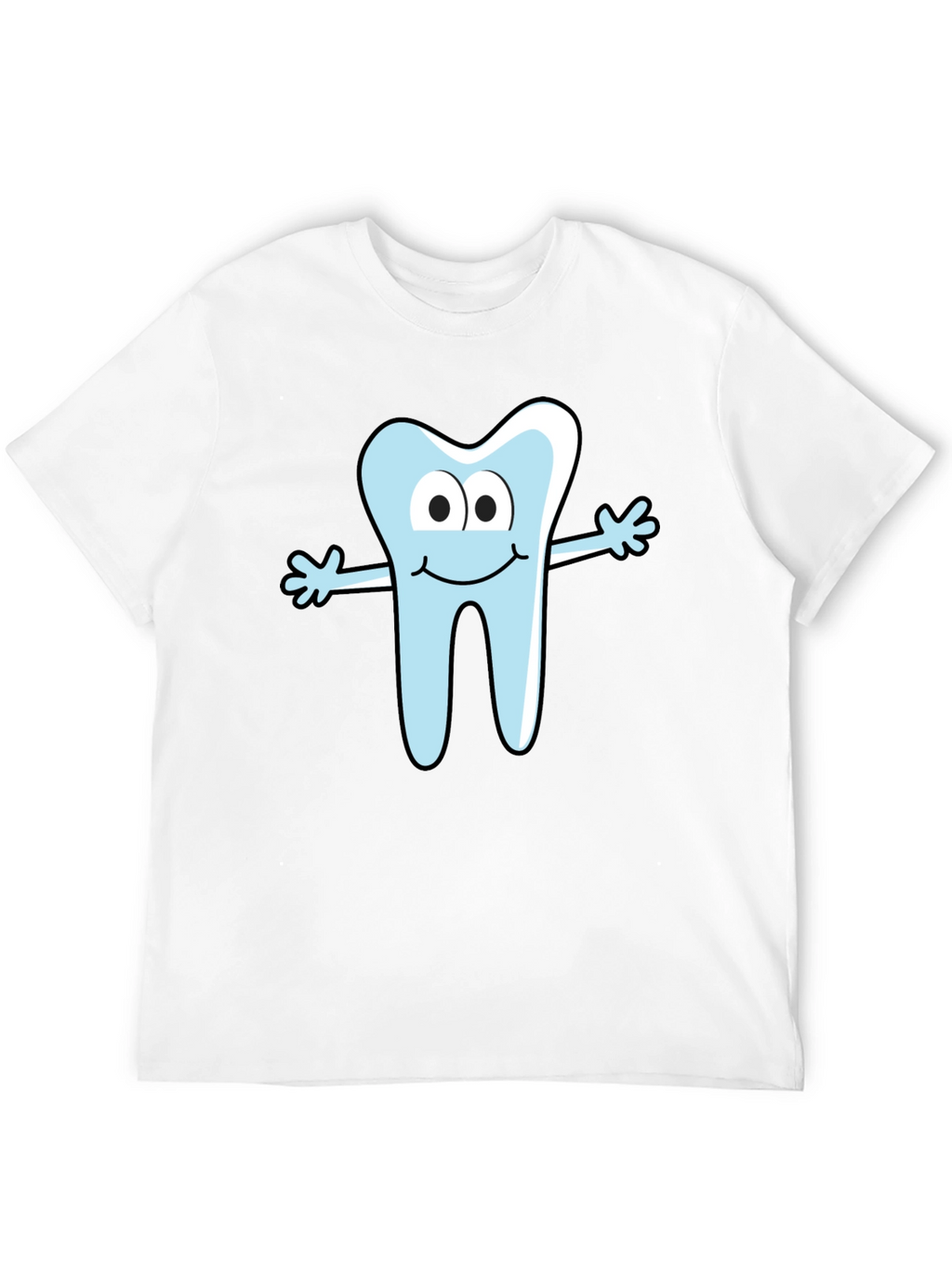 Cartoon Tooth Graphic Tee