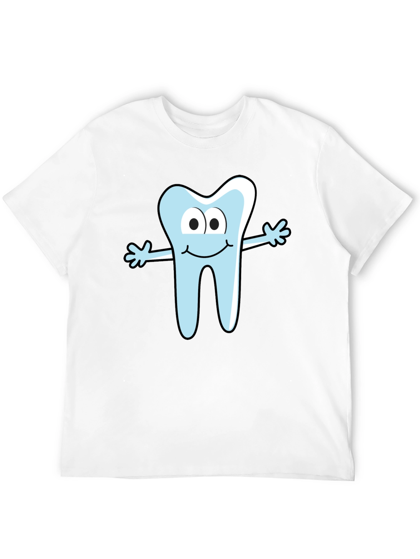 Cartoon Tooth Graphic Tee