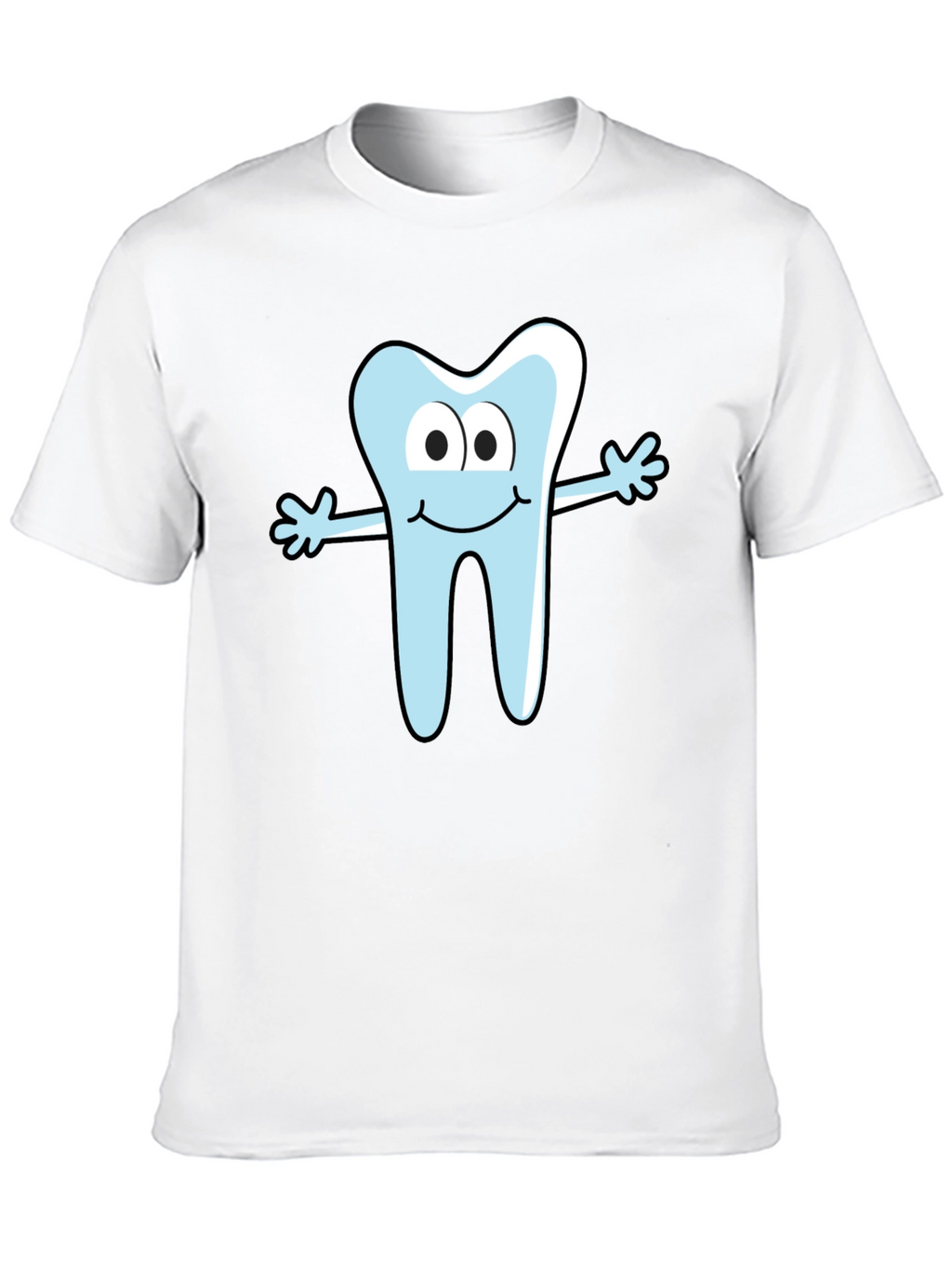 Cartoon Tooth Graphic Tee
